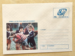 ROUMANIE Rugby. Entier Postal Illustré émis En 1997 (15) - Rugby
