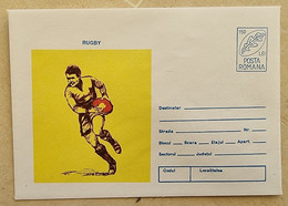 ROUMANIE Rugby. Entier Postal Illustré NEUF émis En 1996 (19) - Rugby