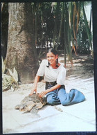 ► TORTUE De GUADELOUPE. (A Good Turtle-meal In View) - Schildpadden