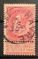 België, 1900, Nr 58, Gestempeld HAVRE - 1893-1800 Fijne Baard