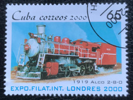 Cuba - C8/4 - (°)used - 2000 - Michel 4073 - Stoomlocomotief - Usados