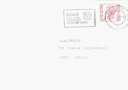 BELGIUM. POSTMARK PHILATELIC EXHIBITION BELGIGA 82. LEUVEN - Andere & Zonder Classificatie