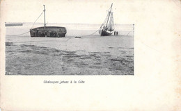 CPA Blenkenberghe - Chaloupes Jetées à La Cote - Blankenberge