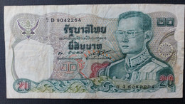 BILLET 1981 THAILLANDE 20 BAHTS - Tailandia