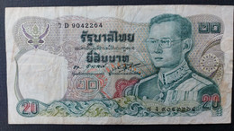 BILLET 1981 THAILLANDE 20 BAHTS - Thailand