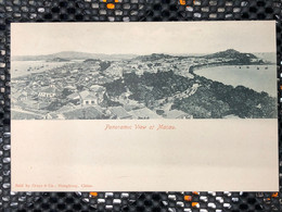 MACAU 1900'S PICTURE POST CARD WITH PANORAMIC VIEW OF MACAU - Macao