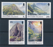 PITCAIRN ISLANDS - 4 TIMBRES NEUFS** SANS CHARNIERE PAYSAGES DIVERS - Pitcairninsel