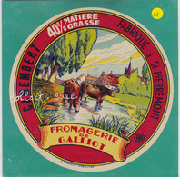 A670 FROMAGE CAMEMBERT GALLIOT SAINT PIERREMONT VOSGES - Cheese