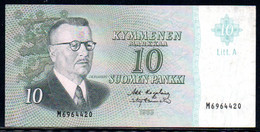 659-Finlande 10 Markkaa 1963 M696 Neuf - Finland