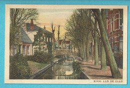 * Koog Aan De Zaan (Zaanstreek - Nederland) * (P. Out. - E. & B.) KLEUR, Pont, Bridge, Brug, Canal, Quai, Old - Zaanstreek