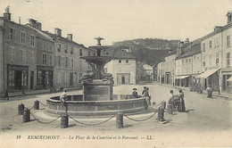 REMIREMONT - La Place De La Courtine Et Le Parmont - LL 18 - Remiremont