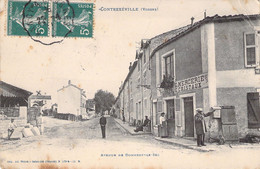 CPA Vittel Contrexeville -  Avenue De Dombrot Le Sec - Contrexeville