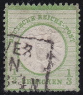 Deutsches Reich   .    Michel   .  17   .   O    .     Gestempelt   .    /    .   Cancelled - Oblitérés