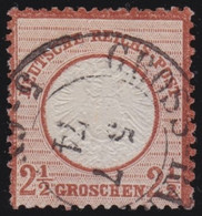 Deutsches Reich   .    Michel   .  21  (2 Scans)      .    O    .     Gestempelt   .    /    .   Cancelled - Used Stamps