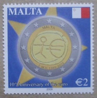 Malta   Mitläufer  10 Jahre Euro-Währung   2009      ** - Ideas Europeas