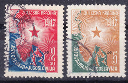 Yugoslavia Republic 1947 Mi#527-528 Used - Oblitérés