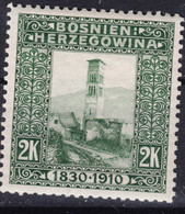 Austria Occupation Of Bosnia 1910 Jubilee Mi#59 Mint Hinged - Unused Stamps