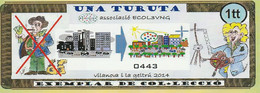 España Espagne Spain - Moneda Social Monnaie Sociale Social Currency - UNA TURUTA - 2014 - Vilanova I La Geltru - Fiktive & Specimen