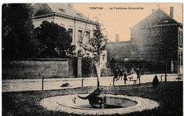 Contich -  La Fontaine-Crocodile - Kontich