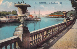 CPA Bayonne - Le Confluent - Colorisé - Bayonne