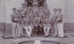 AK Foto Gruppe Deutsche Soldaten - Letzter Sonntag In Altengrabow 1913 - Soldatenkarte (60277) - Weltkrieg 1914-18