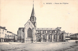 CPA Rueil - Place De L'église - Rueil Malmaison