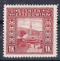 Austria Occupation Of Bosnia 1906 Pictorials Mi#42 Mint Hinged - Unused Stamps