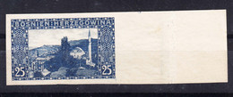 Austria Occupation Of Bosnia 1906 Pictorials Mi#36 U, Imperforated, MNG - Unused Stamps