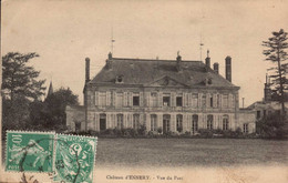 Dep 95 , Cpa Chateau D'ENNERY , Vue Du Parc  (10395) - Ennery