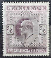 Grande-Bretagne 1902/10  N°118 *TB Cote 260€ - Ongebruikt