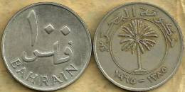 BAHRAIN 100 FILS INSCRIPTIONS FRONT PALM TREE EMBLEM BACK DATED 1385-1965  KM6? READ DESCRIPTION CAREFULLY !!! - Bahrein