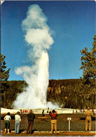 Yellowstone National Park Old Faithful Geyser - USA National Parks