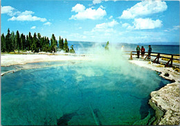 Yellowstone National Park Abyss Pool - USA National Parks