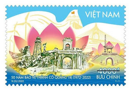 FDC Vietnam Viet Nam With Perf, Imperf & Spe Stamps 2022 : 50th Ann. Of Defending Quang Tri Ancient Citadel (Ms1157) - Vietnam