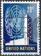 United Nations (New York) 1965 - Mi 158 - YT 143 ( UN Building ) - Gebraucht