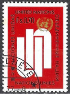 United Nations (Genova) 1970 - Mi 11 - YT 7 ( UN Symbol ) - Used Stamps