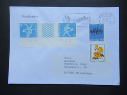 Schweiz 1960 Freimarken Postgeschichtliche Motive Nr.696 Kehrdruck Mit Zierfeld (KZ) Und Druckdatum Verwendet 1988 - Storia Postale