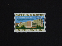 NATIONS UNIES UNITED NATIONS ONU GENEVE YT 22 OBLITERE - FACADE DU PALAIS DES NATIONS - Used Stamps