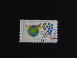 NATIONS UNIES UNITED NATIONS ONU GENEVE YT 40 OBLITERE - CENTENAIRE UPU - Used Stamps