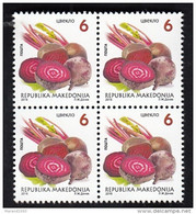 REPUBLIC OF MACEDONIA, 2016, STAMPS, MICHEL 763 - Vegetables, Plants, Food + - Gemüse