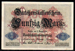 659-Allemagne 50m 1914 F489 - 50 Mark