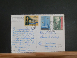 98/465 CP SAN MARINO POUR ALLEMAGNE 1958 - Cartas & Documentos