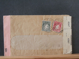 98/467 LETTRE EIRE POUR LA BELG. 1945 DOUBLE CENSURE - Brieven En Documenten