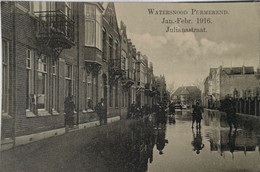 Purmerend // Watersnood 1916 - Julianastraat 19?? - Purmerend