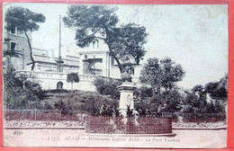 Cartolina Viaggiata 1925 - Alais - Monument Lafare Alais - Le Fort Vauban - Ile-de-France