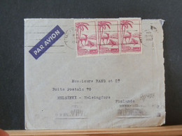 98/486 LETTRE MAROC POUR LA FINLANDE 1947 - Cartas