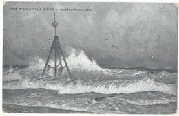 CPA SHETLAND ISLANDS - THE SONG OF THE WAVES - Year 1911 - Shetland