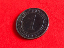 Umlaufmünze Deutsches Reich 1 Pfennig 1929 Münzzeichen A - 1 Rentenpfennig & 1 Reichspfennig