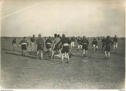 ENTRAINEMENT DE LA CLASSE 1918 MATCH DE FOOT BALL GUERRE WW1 PHOTO ORIGINALE 18X13CM - Oorlog, Militair