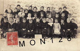 CHAMPIGNOLLES SEINE - PHOTO DE CLASSE 8 NOVEMBRE 1911 - LIEU A LOCALISER - A Identificar
